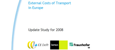 Les coûts externes des transports en Europe